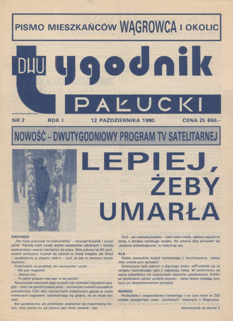 „Dwutygodnik Pałucki” 1990 [skany]