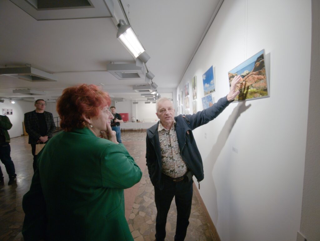 Wystawa Jerzego Zegarlinskiego w MDK w Wągrowcu, fot. Waldemar Kaiser