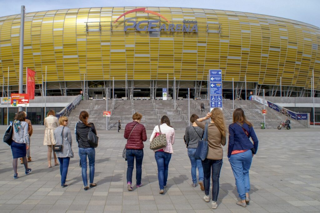 Bursztynowy stadion w Gdańsku, fot. Waldemar Kaiser