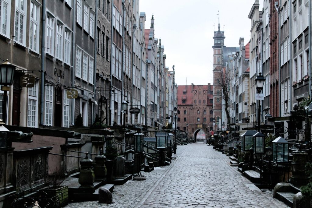 Mariacka w Gdańsku w pochmurny dzień, fot. Waldemar Kaiser