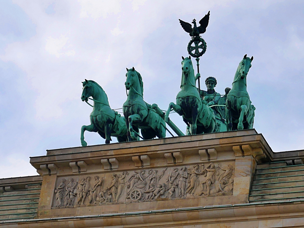 Kwadryga na Bramie Brandenburskiej, fot. Waldemar Kaiser