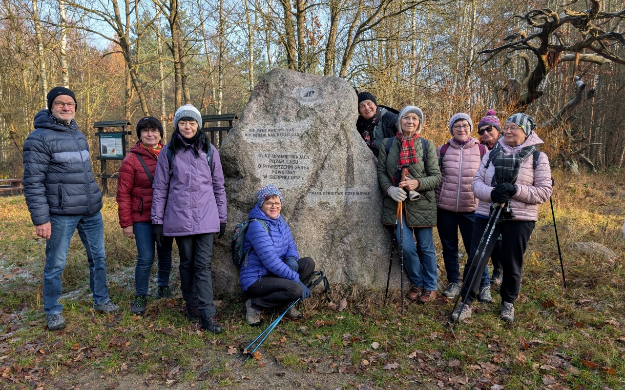 Park Krajobrazowy "Puszcza Zielonka" w zimowej scenerii, fot. Waldemar Kaiser