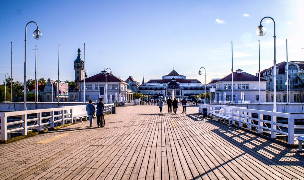 Sopot sprzed lat, fot. Waldemar Kaiser