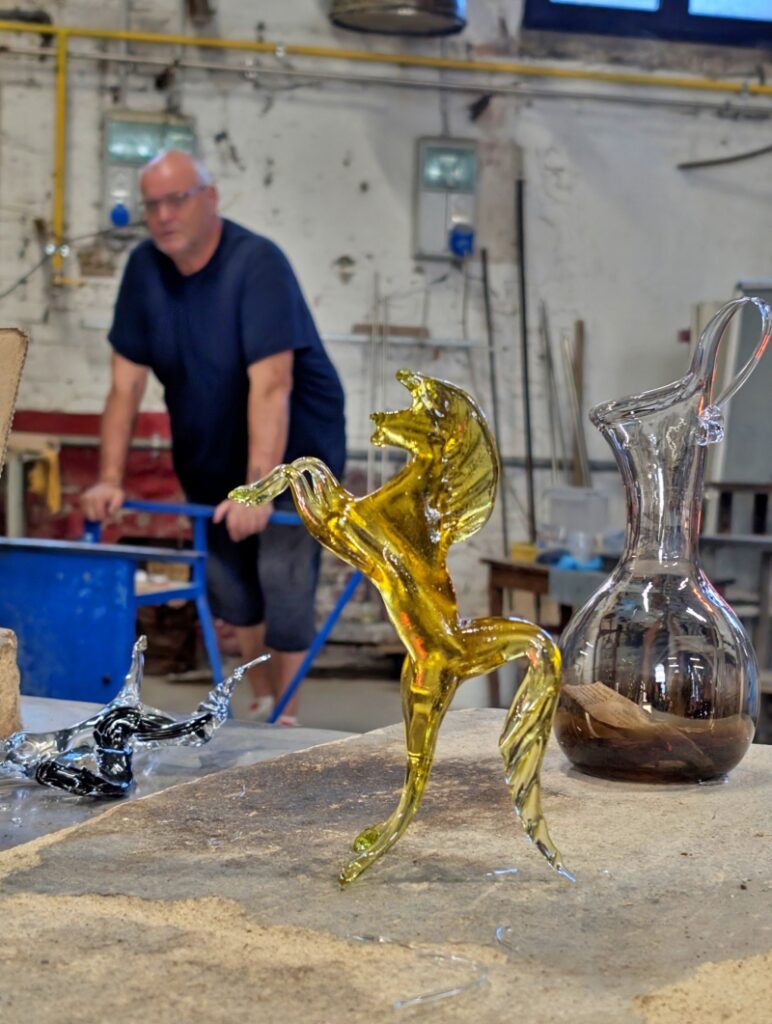 W szklanej manufakturze na Murano, fot, Waldemar Kaiser
