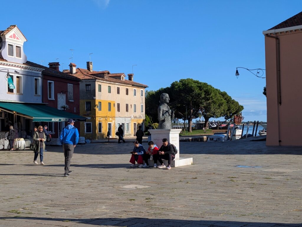 Pomnik Baldassare Galuppi na wyspie Burano, fot. Waldemar Kaiser