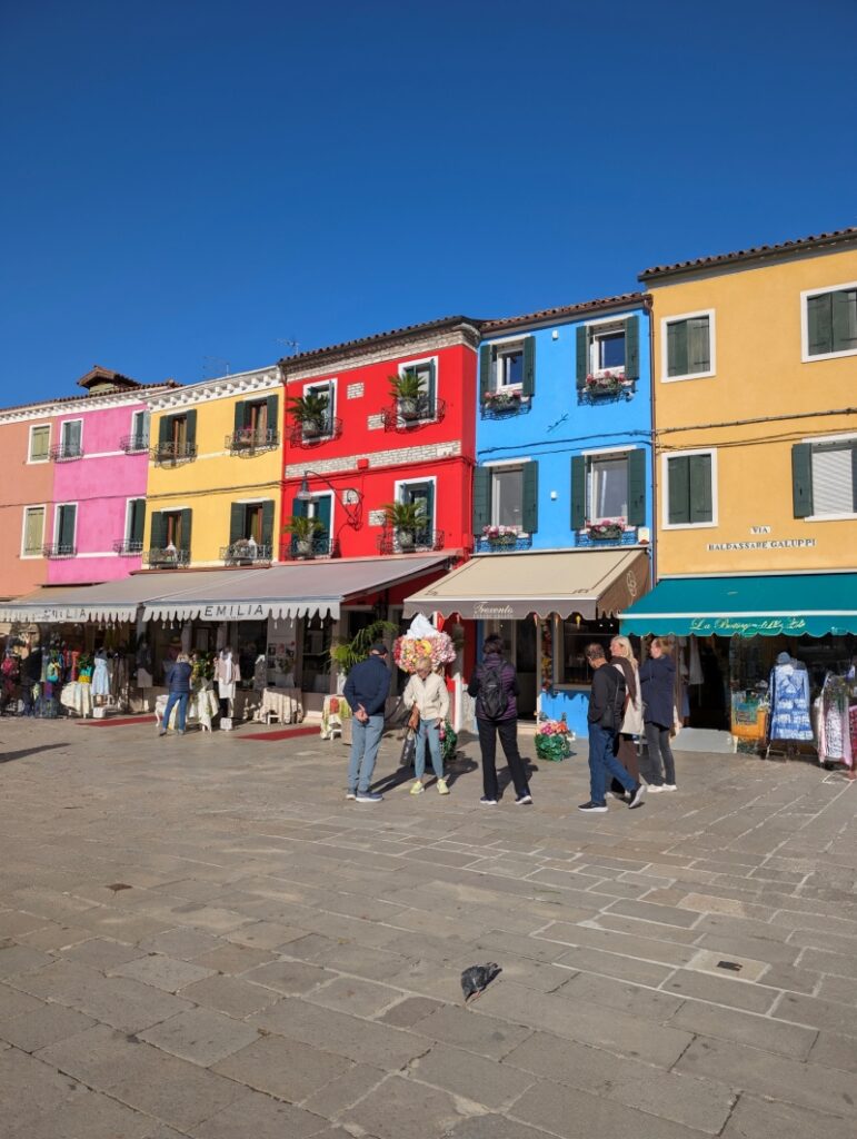 Kolorowe elewacje domów w Burano, fot. Waldemar Kaiser