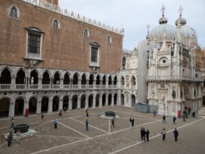 Dziedziniec Pałacu Dożów, fot. Waldemar Kaiser